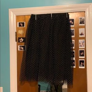 Polka dot skirt